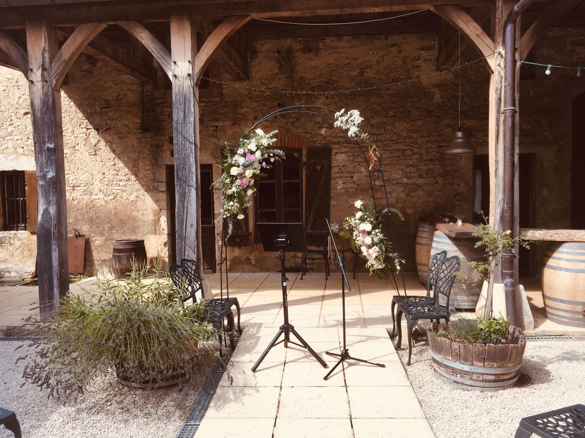 Arche nuptiale cérémonie laïque